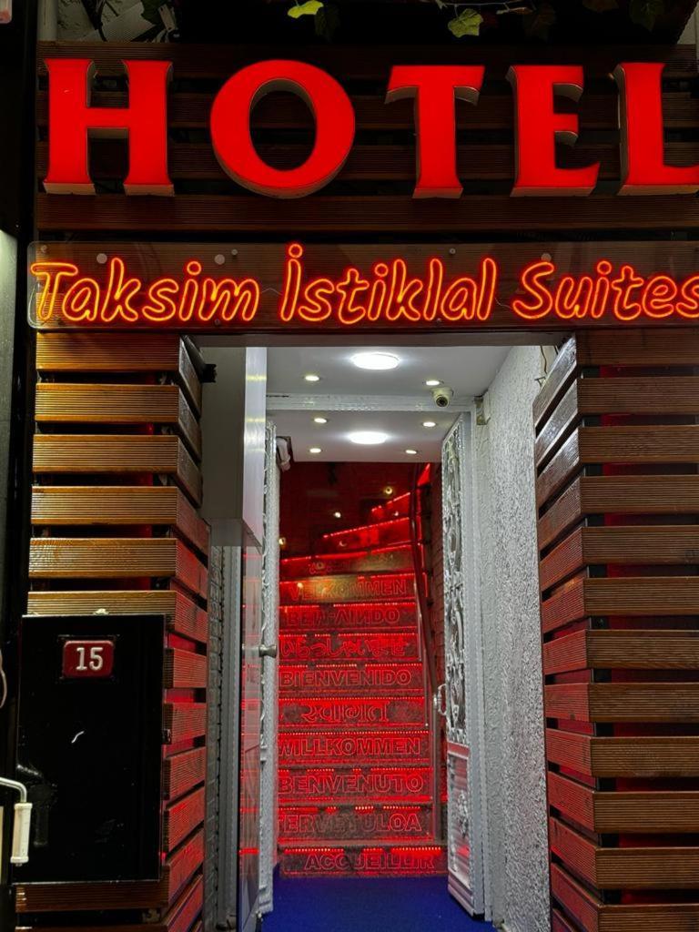 Taksim Istiklal Suites Istambul Exterior foto